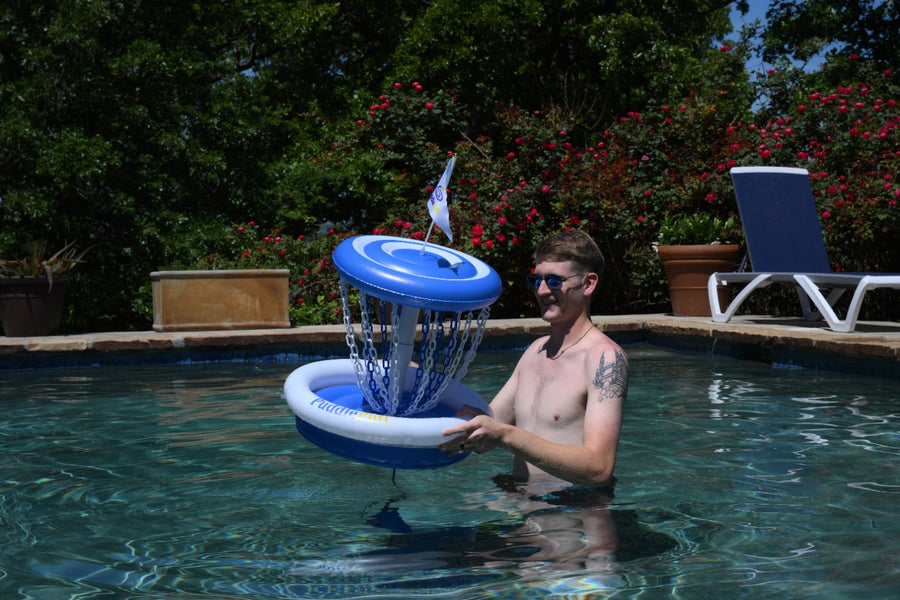 PuddlePutt game packed for a pool lake or beach trip